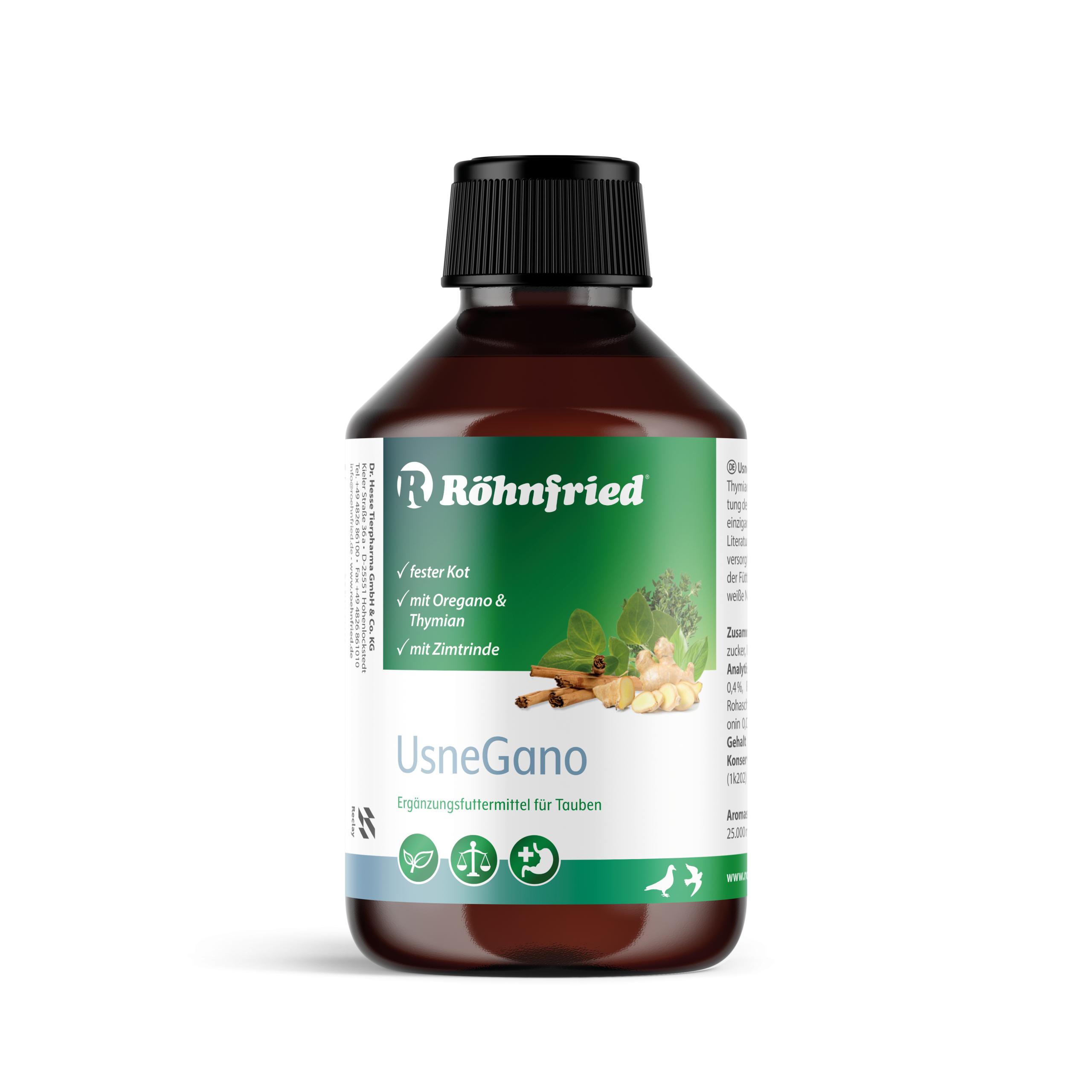 11250_UsneGano_250ml_PET_Flasche_RF_V18_04_23 ROHNFRIED USNEGANO 250ML - Image 1