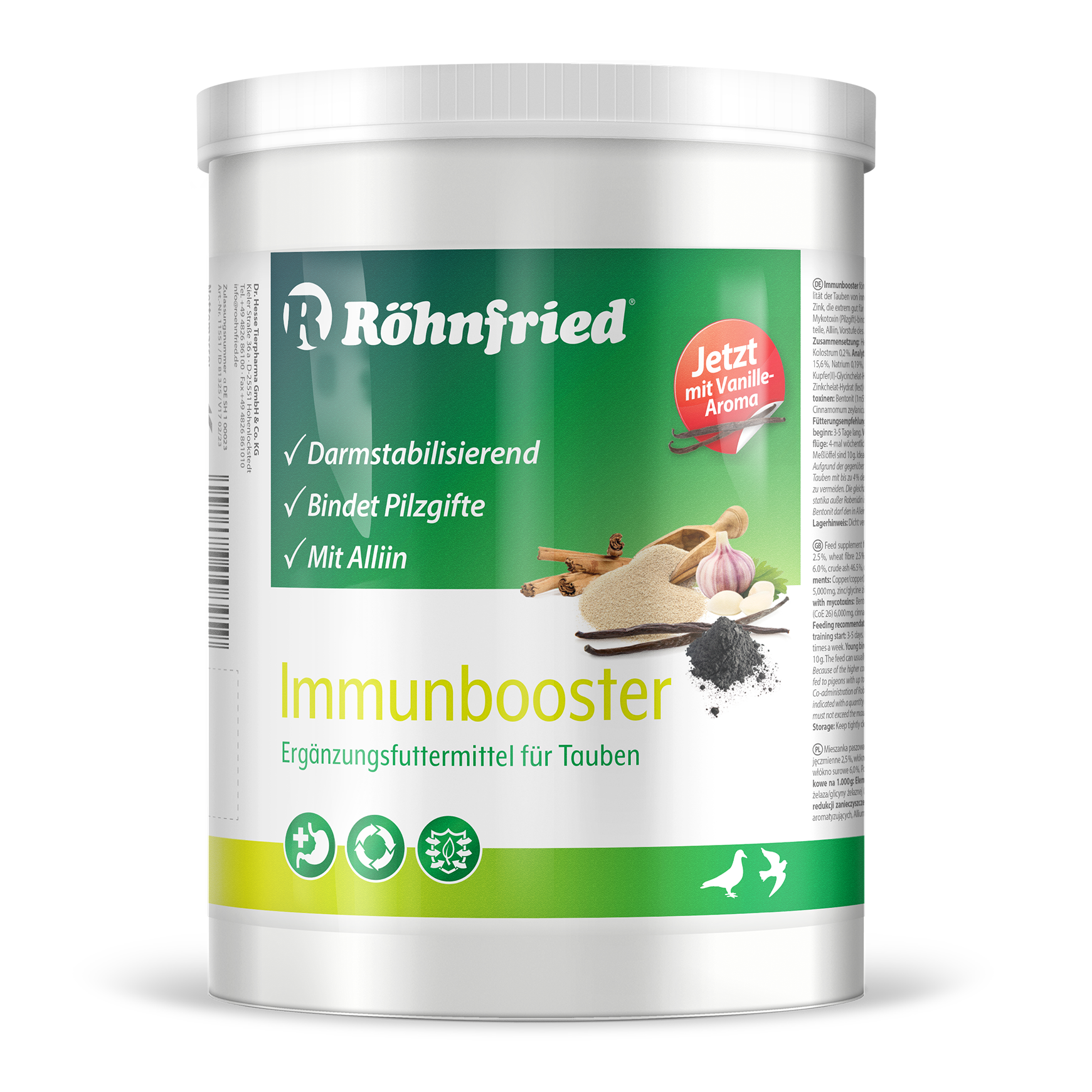 11551_Immunbooster_500g_Dose_RF_V15_12_20 ROHNFRIED IMMUNBOOSTER 500G - Image 1