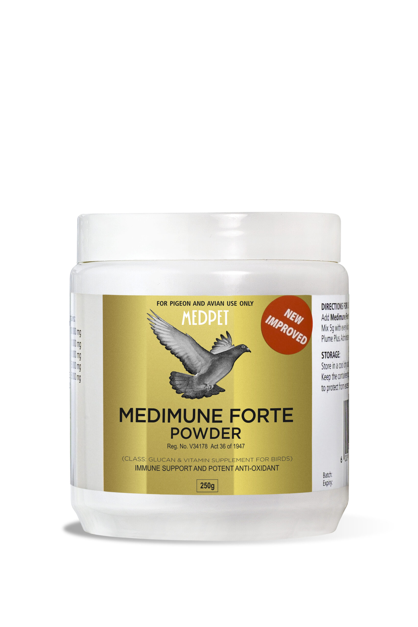 Medimune_Forte-250gA-scaled MEDPET MEDIMUNE FORTE POWDER 250G - Image 1