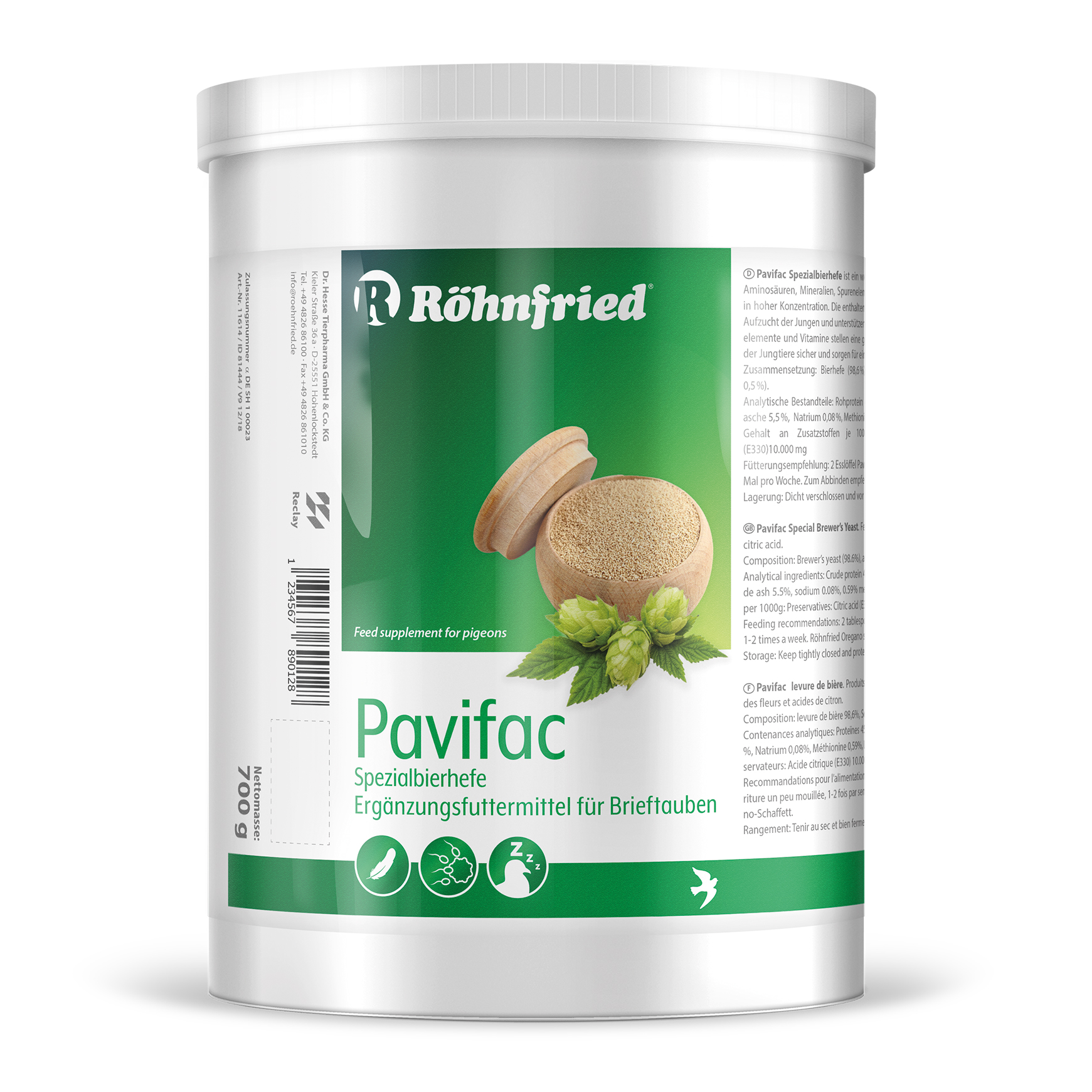 PAVI ROHNFRIED PAVIFAC 700G - Image 1