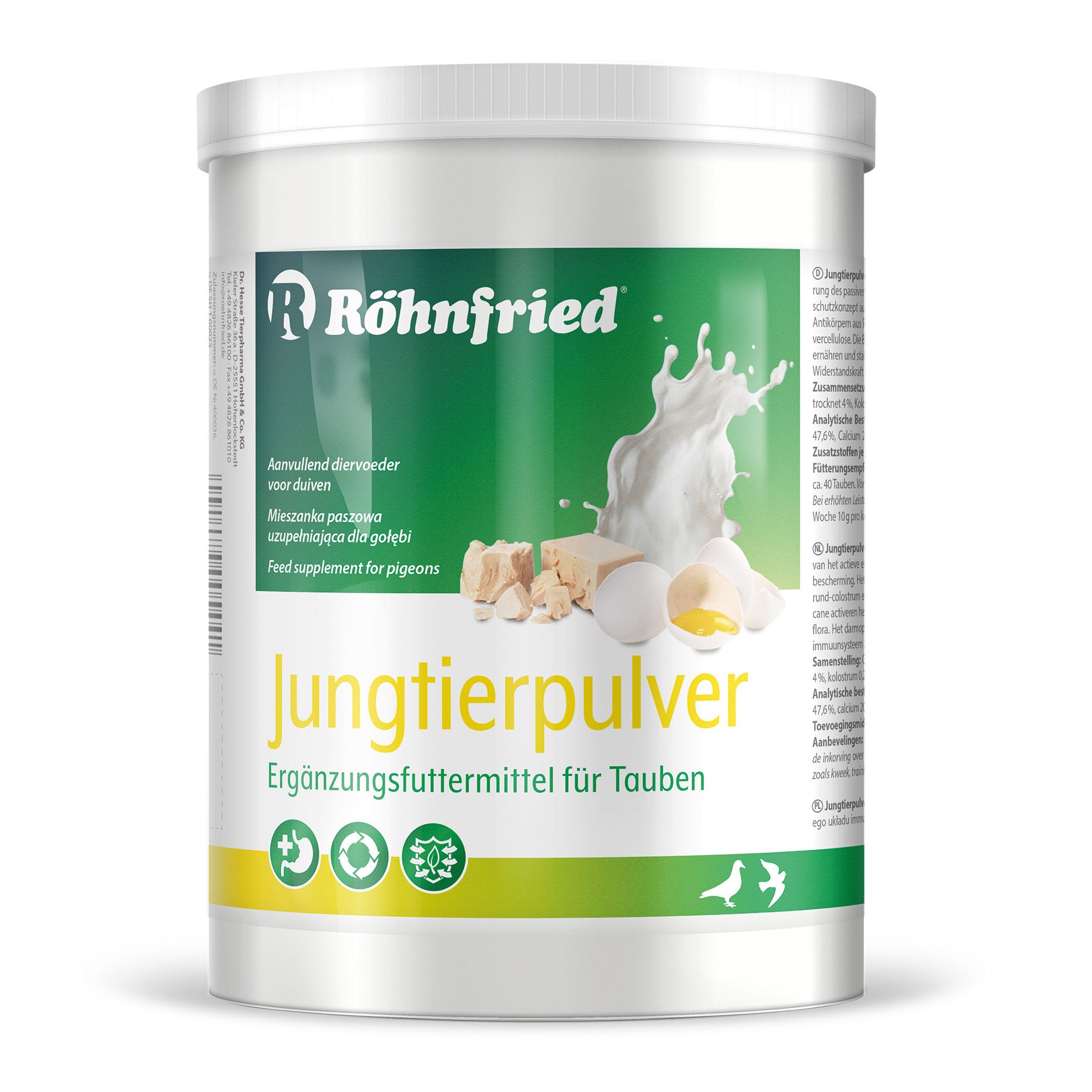 ROHNFRIED JUNGTIERPULVER 500G ROHNFRIED JUNGTIERPULVER 500G - Image 1