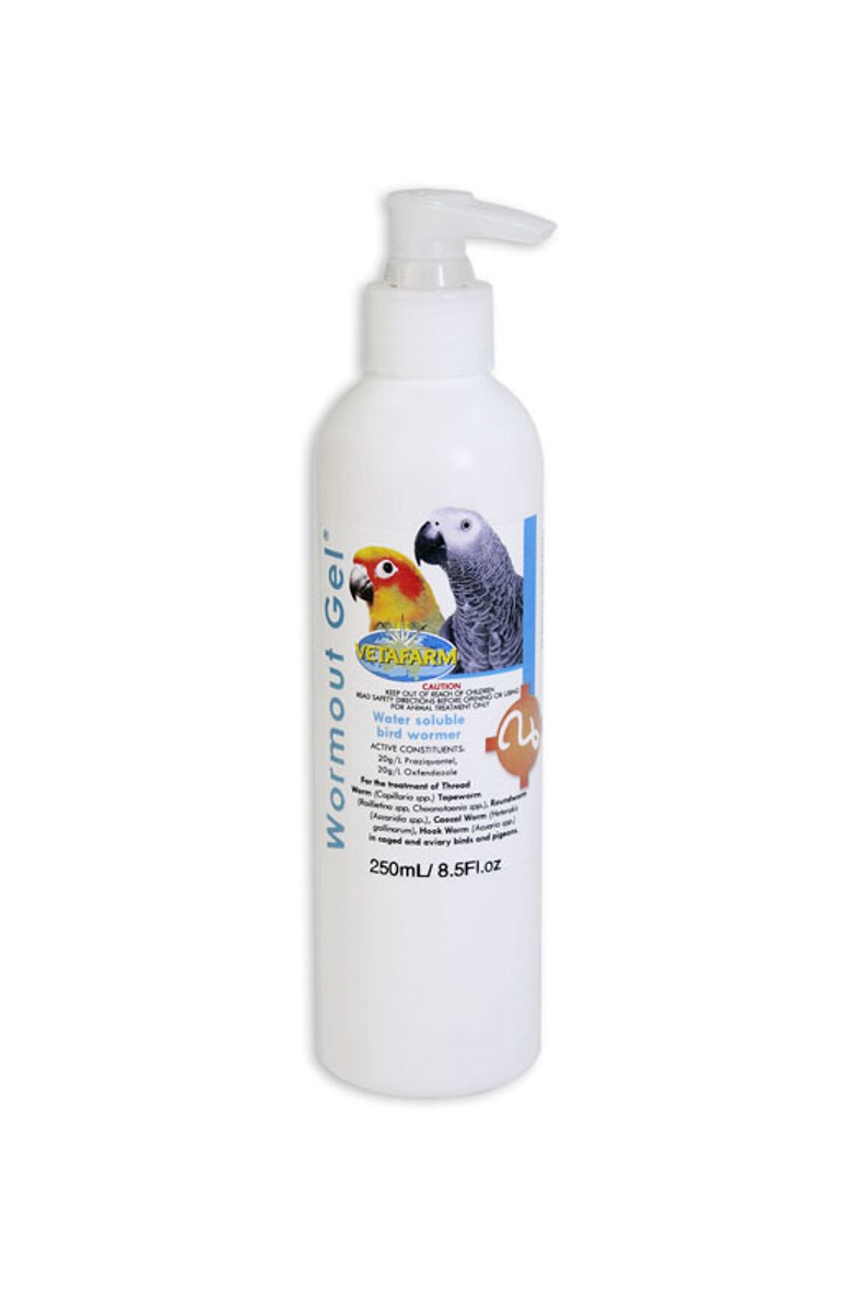 wormout MEDPET WORMOUT GEL 250ML - Image 1