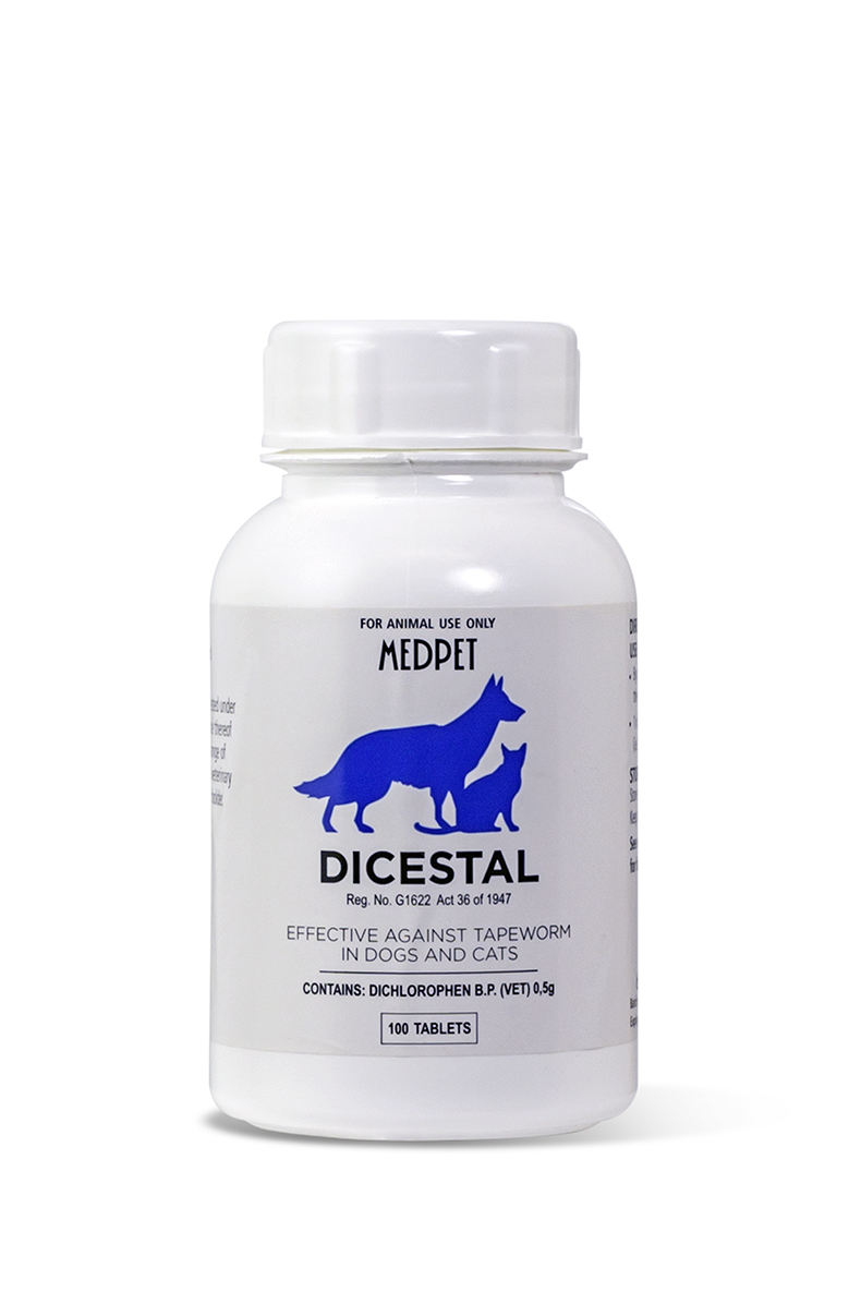 034_dicestal-lr.jpg MEDPET DICESTAL DOG 100 TABS - Image 1