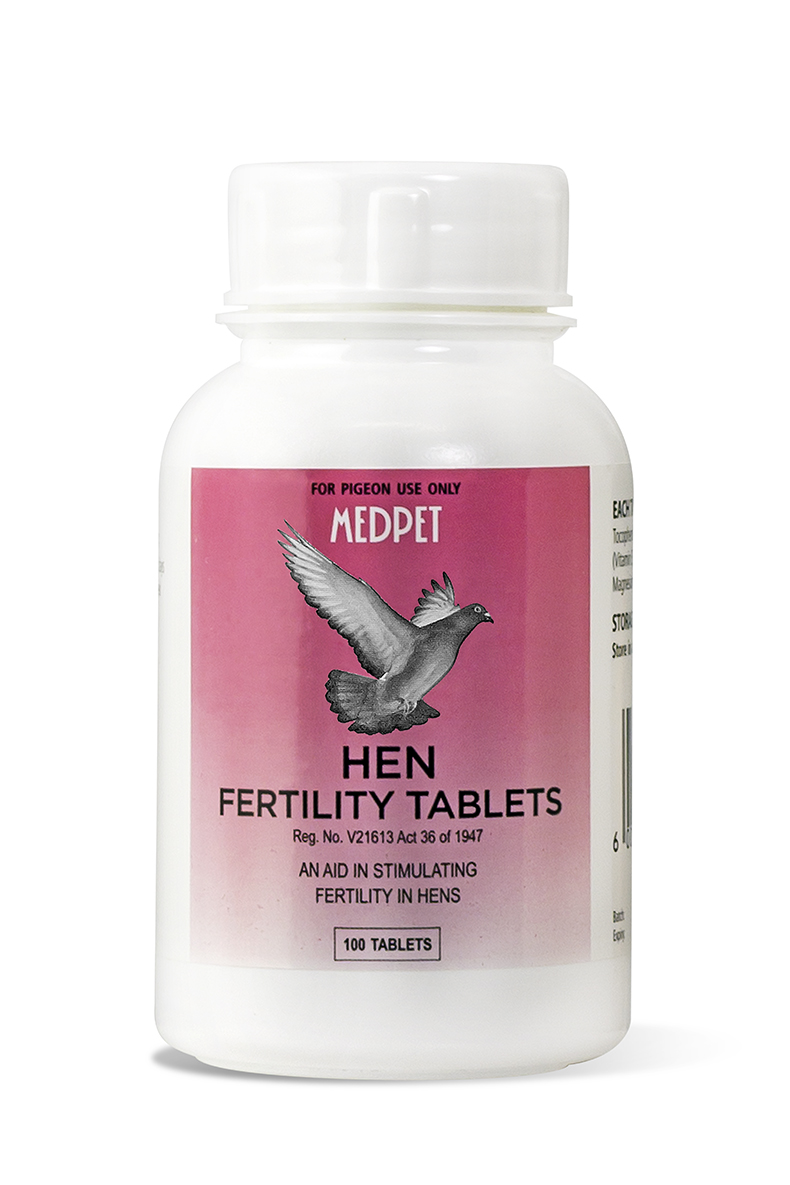 062_hen-fertility-100-lr.jpg MEDPET HEN FERTILITY TABS 100`S - Image 1