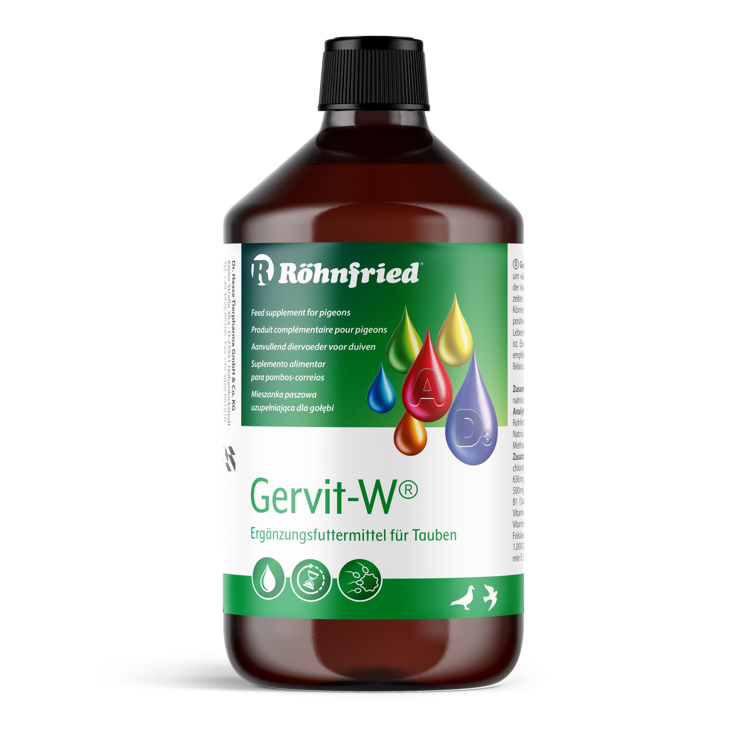 10502_gervit-w_500ml_bild1.jpg ROHNFRIED GERVIT-W 500ML - Image 1