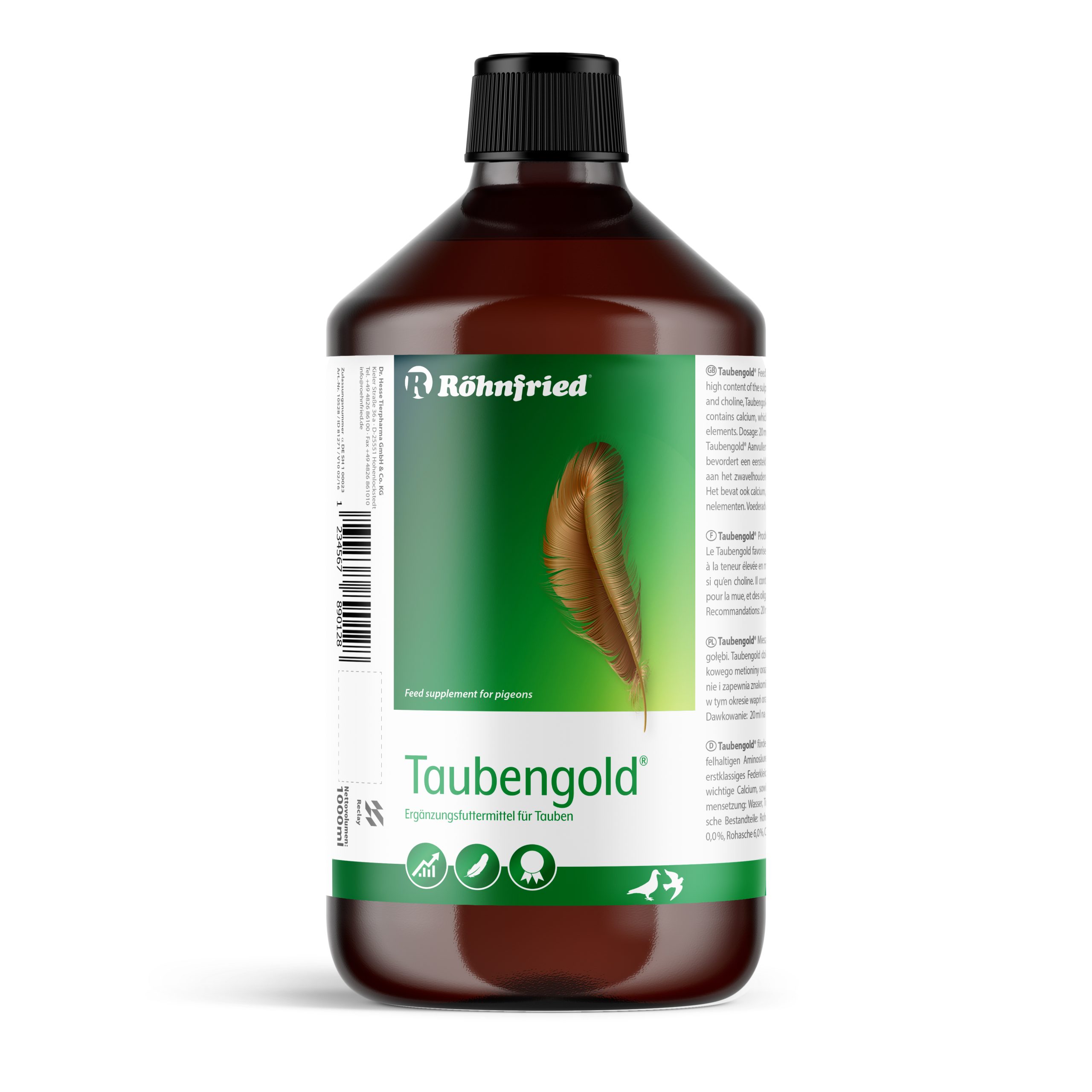 10528_taubengold.jpg ROHNFRIED TAUBENGOLD 1LT - Image 1