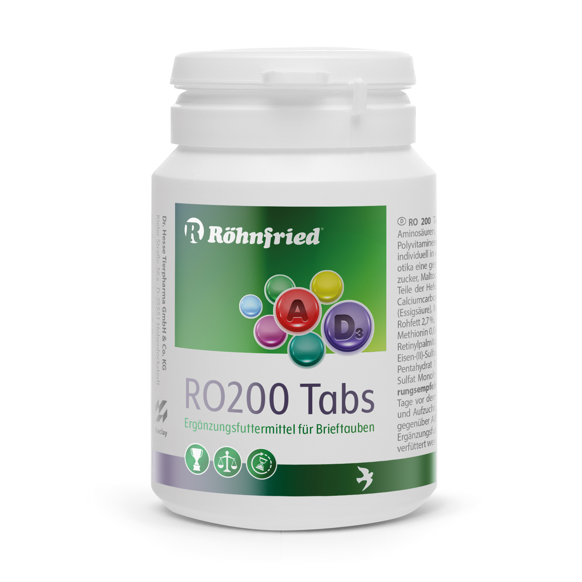 11455-ro-200_tabs.jpg ROHNFRIED RO200 TABS - Image 1