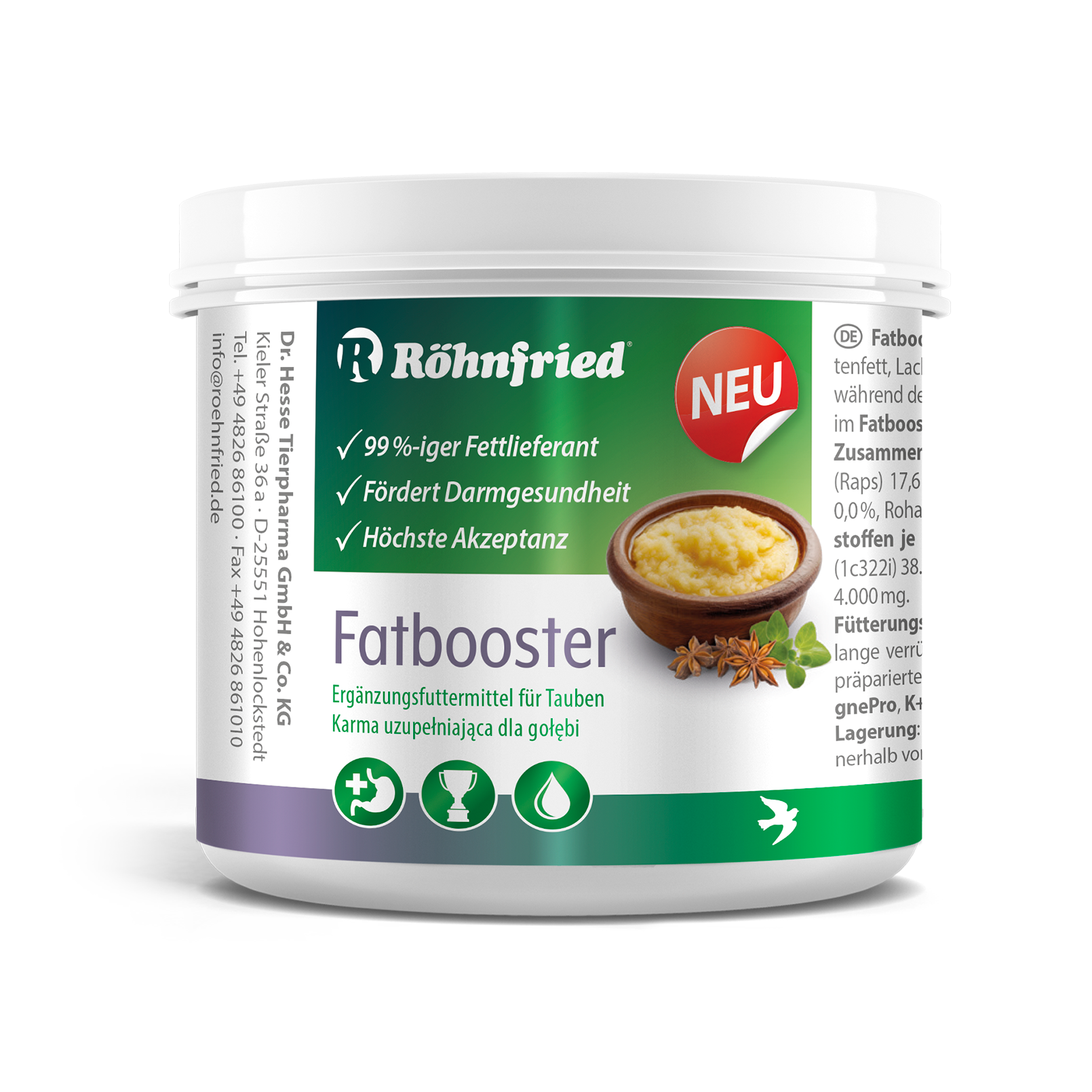 11720_fatbooster_180g_v1_11_24_rgb.png ROHNFRIED FATBOOSTER 465G - Image 1