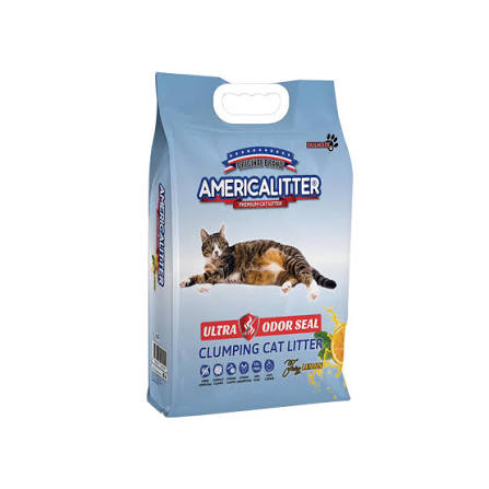 american-litter-7kg-lemon.jpg AMERICA CLAY LITTER 7KG (TANGY LEMON) - Image 1