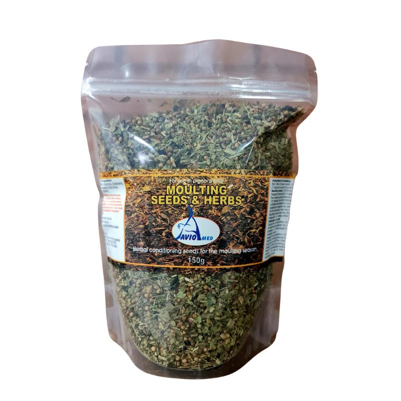 depurative-tea-1.jpg AVIO MOULT SEED & HERB 150G - Image 1