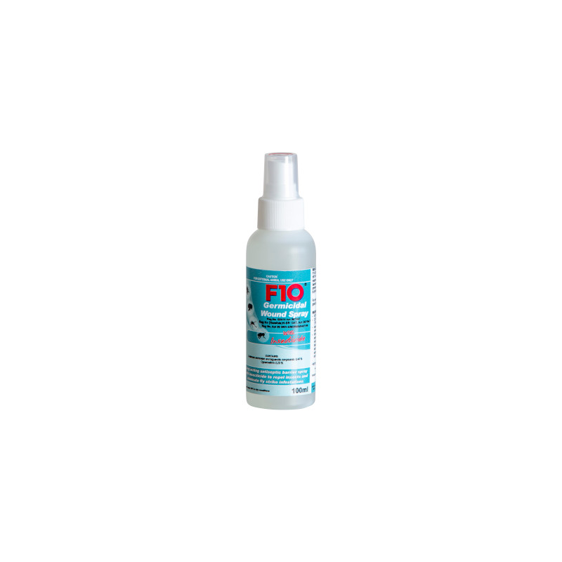 f10-germicidal-wound-spray-with-insecticide-with-atomiser-100ml.jpg F10 GERMICIDAL WOUND SPRAY 100ML - Image 1
