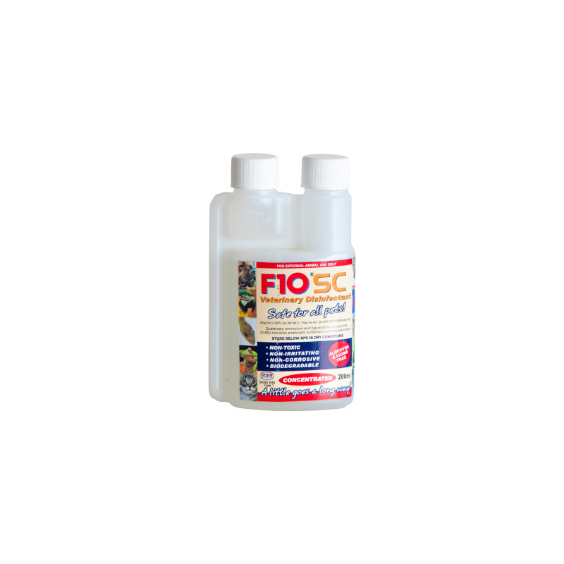 f10sc-veterinary-disinfectant-200ml.jpg F10 SC VETERINARY DISINFECTANT 200ML - Image 1