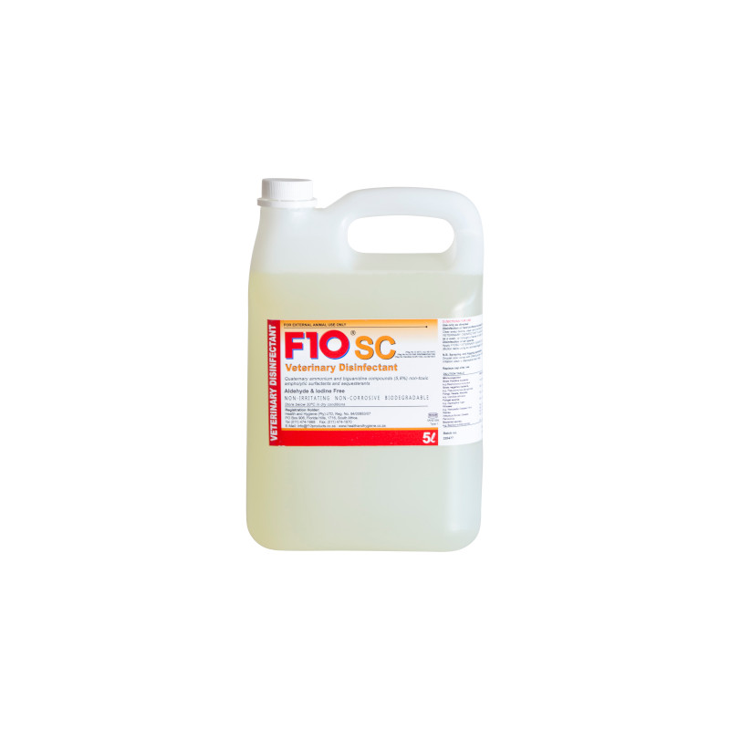 f10sc-veterinary-disinfectant-5l.jpg F10 SC VETERINARY DISINFECTANT 5LT - Image 1