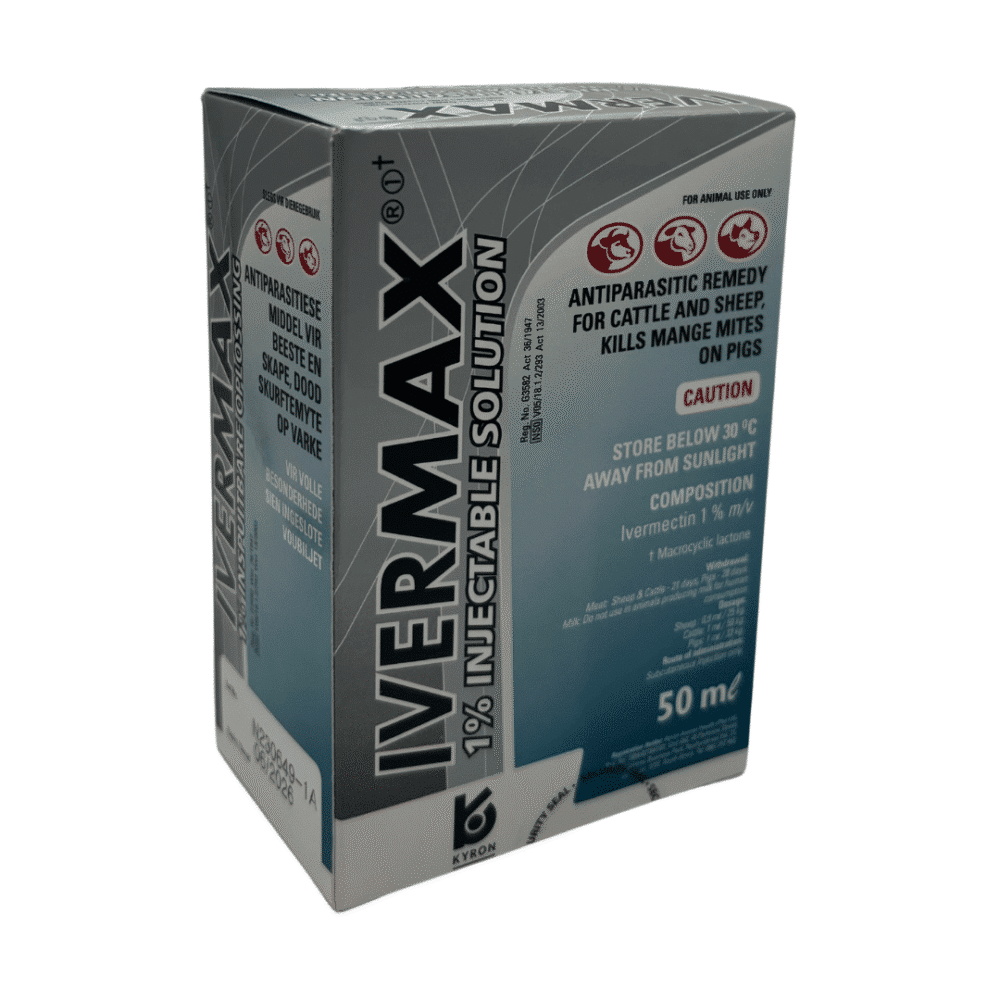 ivermax-injectable-50ml.png IVERMAX 1% 50ML (KYRON) - Image 1