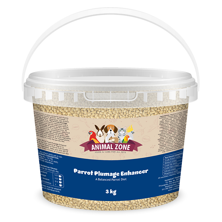 web_0111_az-3kg-plumage-cgi.jpg ANIMAL ZONE PARROT PLUMAGE ENHANCER 3KG - Image 1