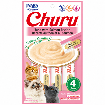 CHURU CAT 4X14G (TUNA & SALMON)