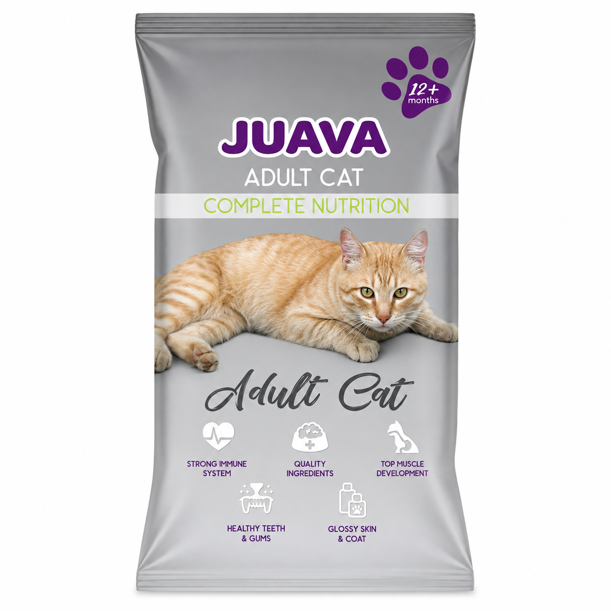 2ddd6e02-4834-4217-b26c-0787349c4467.png JUAVA ADULT CAT FOOD 10KG - Image 1