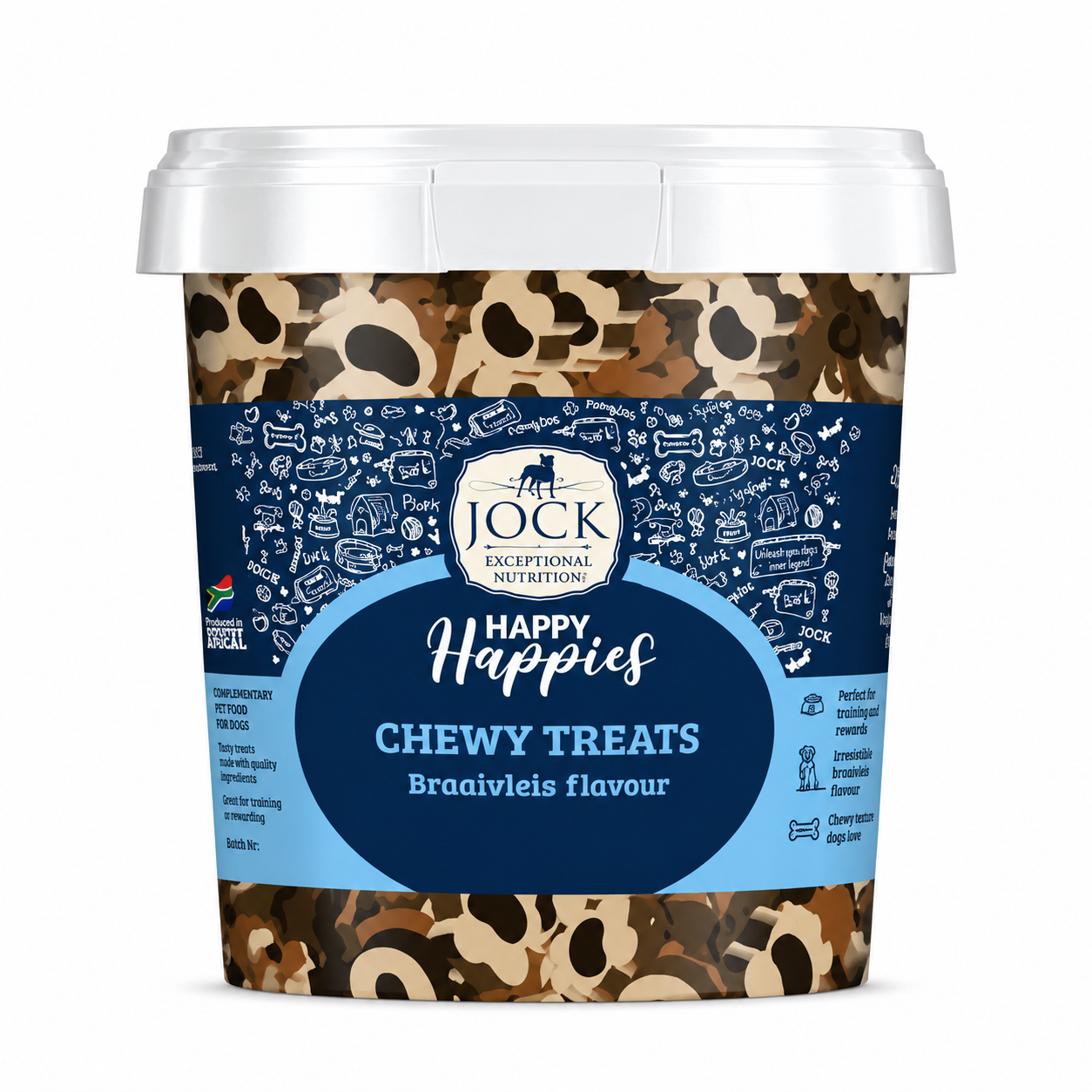 2f31a6aa-805d-4278-b590-b010709ae041.png JOCK HH CHEWY TREATS BRAAIVLEIS 500G - Image 1