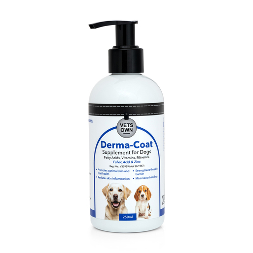 515wx515h-111362-01.jpg VETS OWN DERMA-COAT 250ML - Image 1