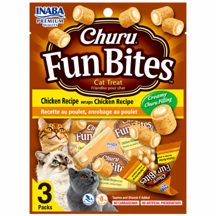CHURU CAT FUN BITES CHICKEN