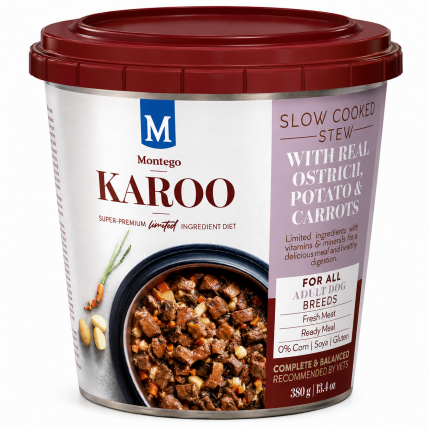 MONTEGO KAROO WET OSTRICH 380G TUB