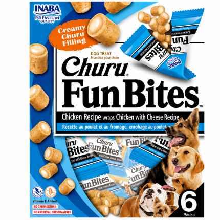 CHURU FUN BITES DOG CHEESE