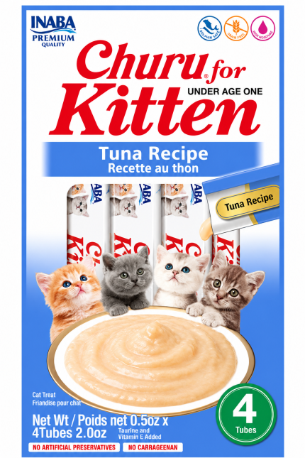 CHURU KITTEN 4X14G (TUNA)
