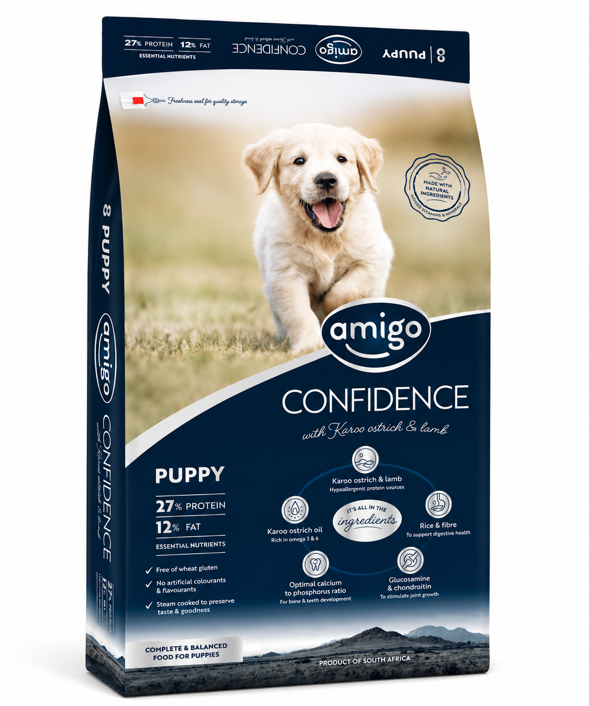 amigo_confidence_puppy.png AMIGO CONFIDENCE PUPPY 8KG - Image 1