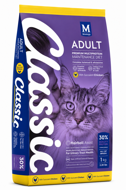 MONTEGO CLASSIC CAT 3KG CHICKEN