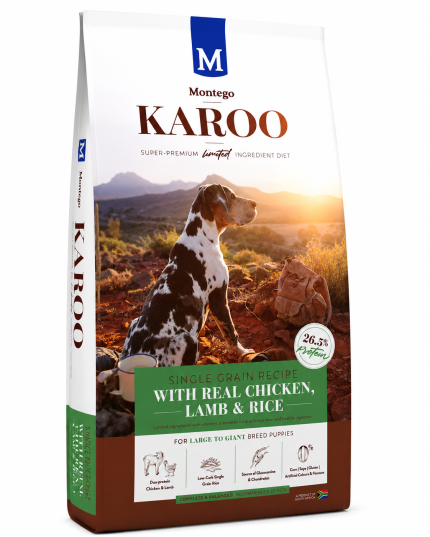 MONTEGO KAROO PUPPY 8KG LB (CHIC & LAMB)