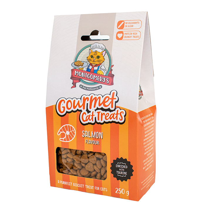 montgomerys-cat-salmon.jpg MONTGOMERY CAT TREAT SALMON 250G - Image 1
