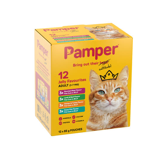 pamper_jelly.jpg PAMPER F/CUTS JELLY MULTI (12X85G) - Image 1