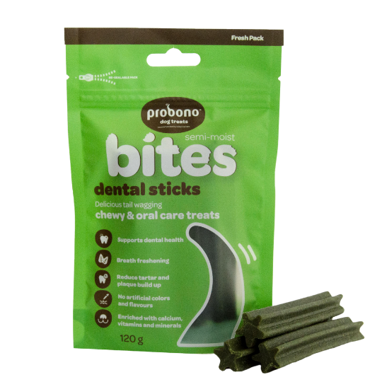 probono-dental-sticks_120g.png PROBONO S/MOIST DENTAL STICKS 120G - Image 1
