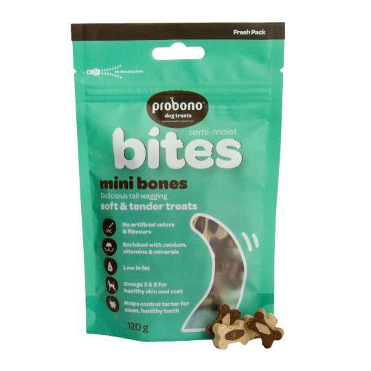 probono-mini-bones_120g.png PROBONO S/MOIST MINI BONES 120G - Image 1