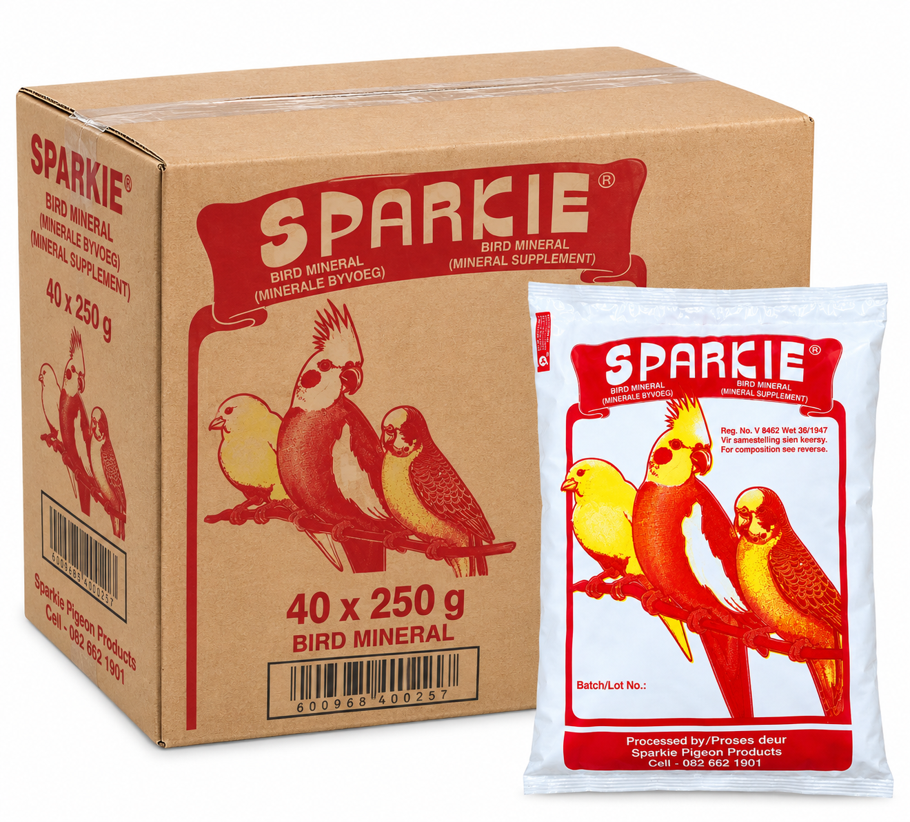 134f4840-3e3c-46f6-9243-e62c8bf82831.png SPARKIE BIRD GRIT BOX (40X250G) - Image 1