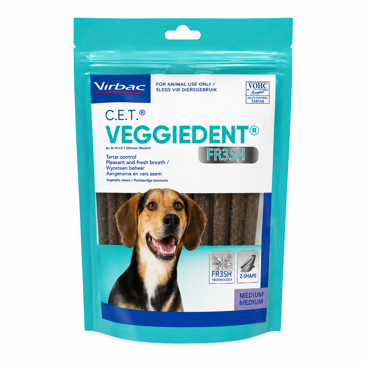 1f41e04c-909a-41e6-a4bd-f61707700138.png C.E.T VEGGIEDENT FREH- MEDIUM (VIRBAC) - Image 1