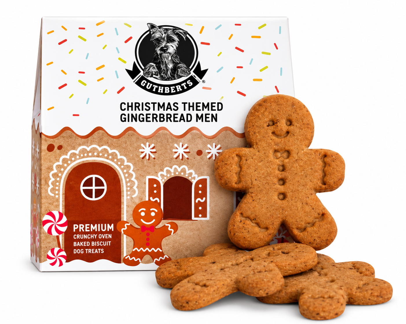 6029d53e-66f1-40c4-a930-d27728324e87.png CUTHBERT`S XMAS GINGER BREAD MAN 300G - Image 1