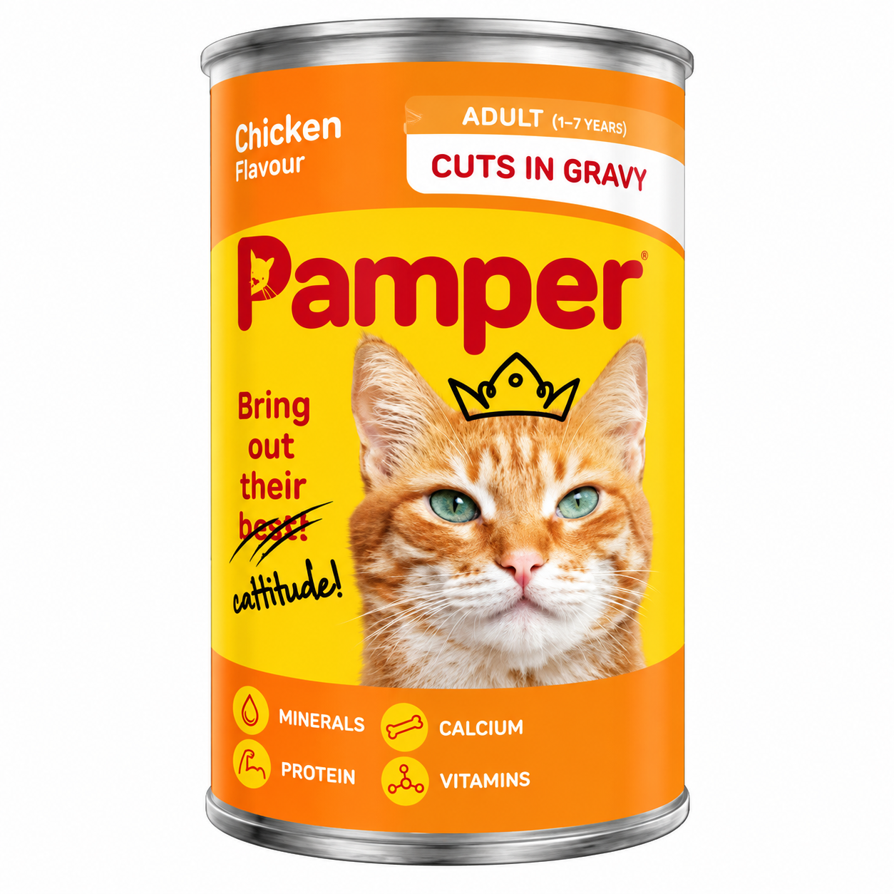78171819-dc00-45d4-aa74-166977c740a7.png PAMPER CHICKEN CIG TIN 385G - Image 1