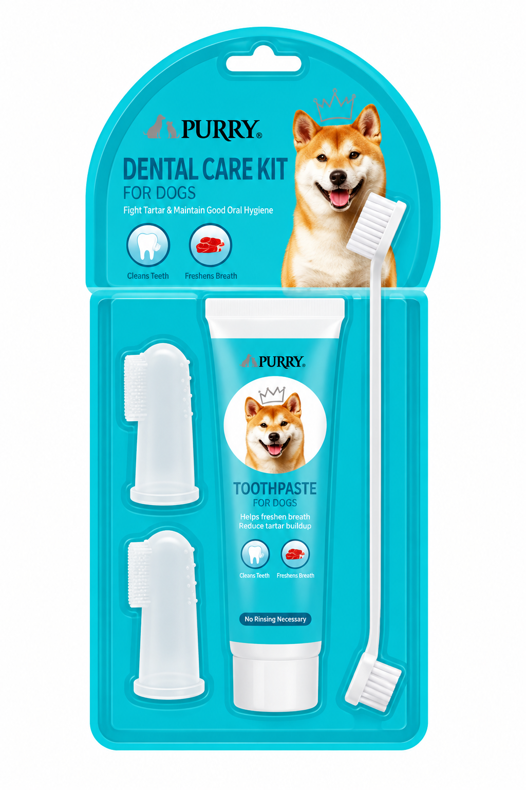 aa008e52-75cd-4cca-a07e-1c7dc0eac4c5.png PURRY DENTAL KIT FOR DOGS (BEEF) - Image 1