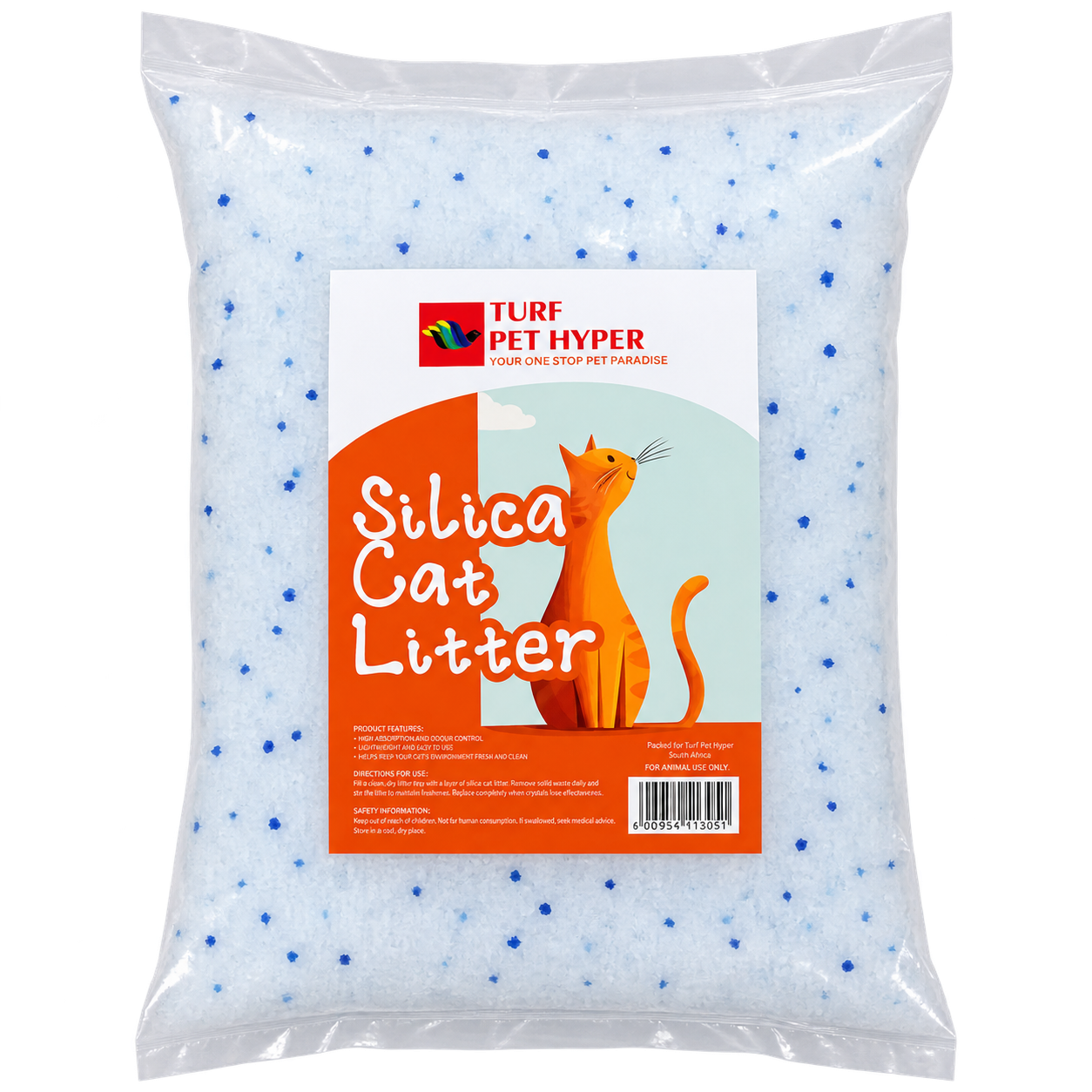 b812b2a9-49cc-49d0-8de4-02ec7fcb3153.png SILICA CAT LITTER 6KG - Image 1