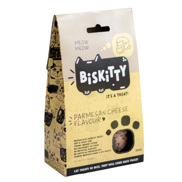 biskitty_cheese.png BISKITTY CAT TREATS (CHEESE) 200G - Image 1