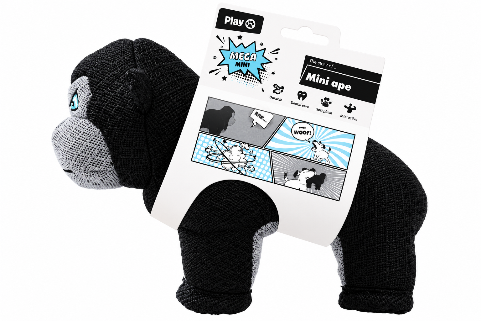 cc82ad6c-c161-4157-8207-56f051679ac6.png MPETS MEGA DOG TOY MINI APE - Image 1