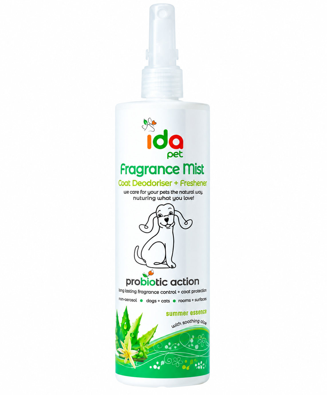 ed348544-261f-4f7d-a5ea-cd801a5836d7.png IDA FRAGRANCE MIST SUMMER ESSENCE 500ML DOGS - Image 1