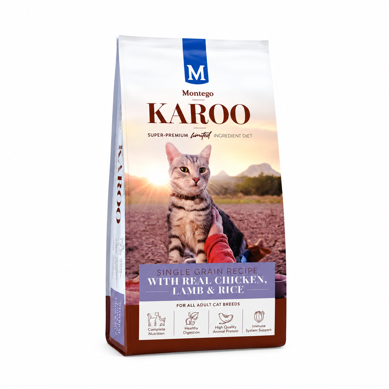 62885e42-9d2d-4fd1-9a33-1e591b7cb67d.png MONTEGO KAROO CAT (TROUT & LAMB) 10KG - Image 1