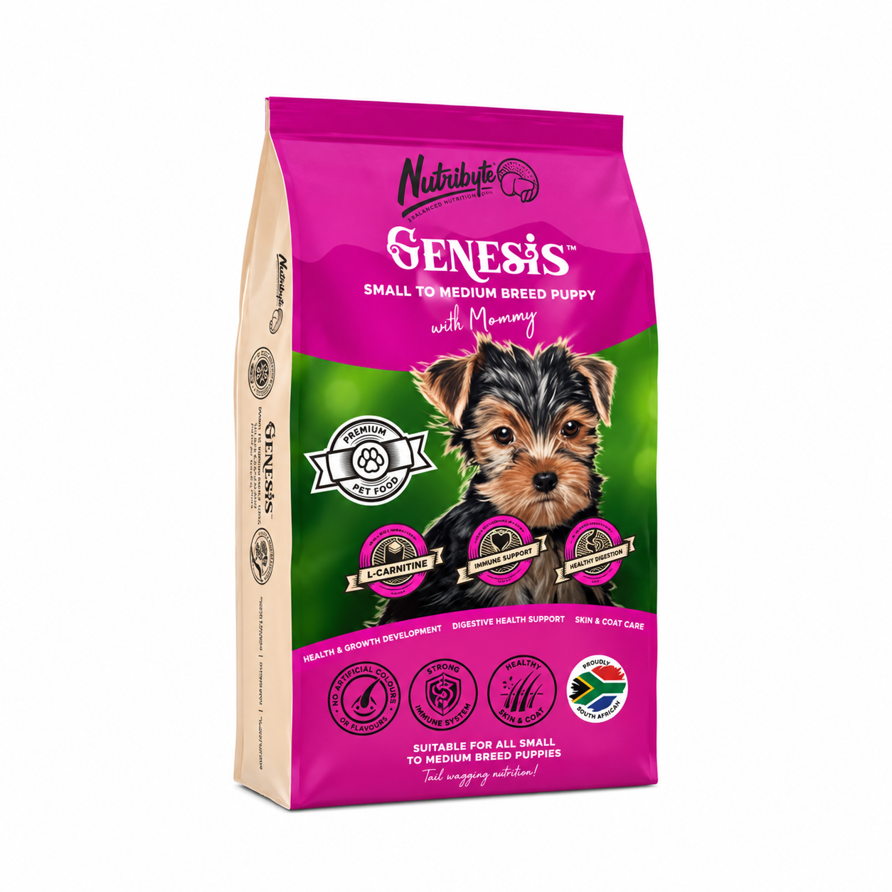 fe83cdff-a91d-431b-b1ec-d11c60526acc.png NUTRIBYTE PUPPY SMALL TO MEDIUM 4KG - Image 1